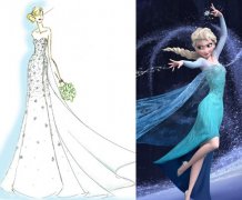    迪士尼联手Alfred Angelo 将推冰雪奇缘从题